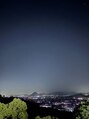リラクゼーションサロン 潤潤 金刀比羅宮からの景色は星がすごくて夜景もキラキラしてました☆