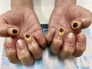 ひまわりネイル