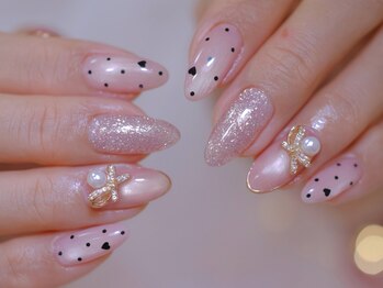 幻之花ネイルの写真/【お得な¥2000オフクーポンあります☆】上品シンプルネイルだからこそ爪の形・フォルムで差がつく手元に。