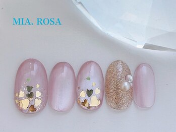 ミアローザ(Mia Rosa)/春ネイル4
