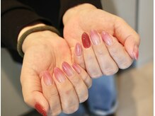 ラメグラデーション