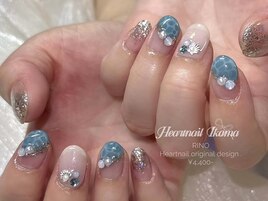 7月限定☆揺れる水面ネイル