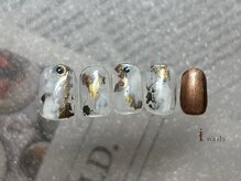 アイネイルズ 横浜EAST店(I-nails)/もやもやシースルーネイル