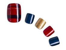 プラスネイル 北千住東口店(PLUS NAIL)/【1437】チェック×ラメ￥9,889
