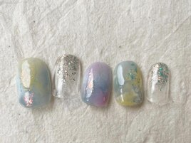カラフルニュアンスラメ¥7700