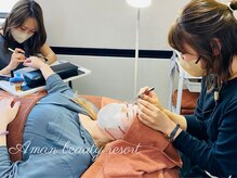 アマンビューティーリゾート/＜ネイル＆まつ毛＞同時施術可能