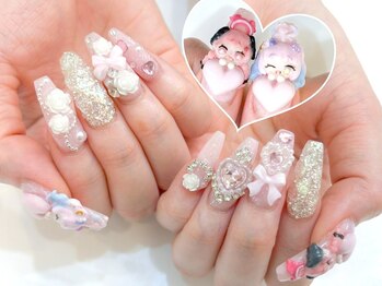 ネイルコレクション ピンク(Nail Collection Pink)/推しキャラ☆ブルーアーカイブ