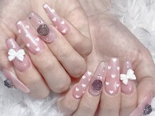 ダイアモンドネイルスタジオ 新宿店(Diamond Nail Studio)/チップ持ち込みデザイン10本