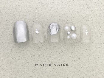 マリーネイルズ 大阪梅田店(MARIE NAILS)/新規様6000円 0417e リボン
