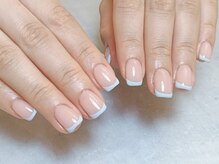 アネモネネイル(anemone nail)/フレンチ