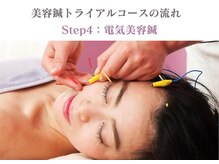 シー バイ カリスタ 表参道店(C by CALISTA)/美容鍼トライアルコースの流れ