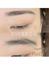 ニコ アイラッシュ ビューティーラウンジ(nico eyelash beautylounge)/眉毛Wax