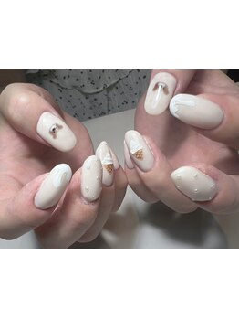 手描きアートが得意なサロン