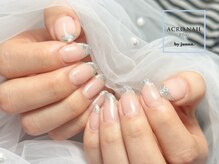 アクロネイルプラス 吉塚店(ACRO NAIL Plus)/ラメフレンチネイル