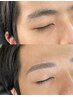 【清潔感ある印象に♪】メンズ アイブロウWAX 4980円/リピーター5980円