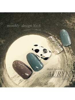 アウリン(AURYN)/1月monthly design No,6