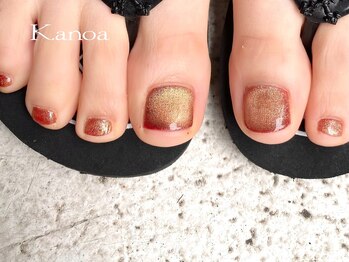 ネイル カノア(Nail Kanoa)/マグネットフットネイル　6600円