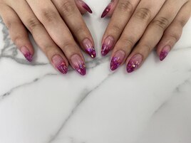 グラデーションスカルプ