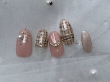 プロモート 岡山城下店(Promote)/ツイードネイル【岡山】