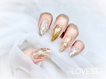 ラヴェスト(LOVEST)の写真/ニュアンスからシンプルまで幅広いデザインが魅力！手元を綺麗に魅せるネイルはLOVESTで叶えましょう♪
