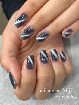 ネイル アトリエ ミジュ(nail atelier MijU)/マグネティックジェル