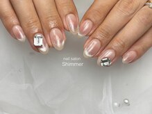 シマー(Shimmer)/ビジューネイル
