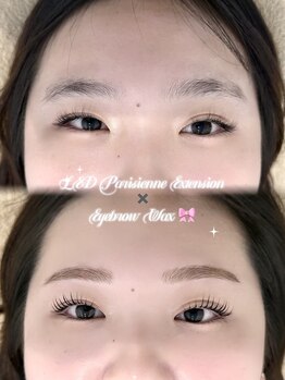 アルーマ アイ(allma.eye)/アイブロウWax+エクステパーマ