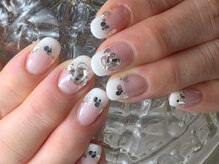 ネイル サロン コービーズ(nail salon COBES)/ホログラムフレンチネイル☆