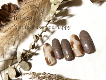 ネイルサロン フェリーチェ(felice)/【定額ネイル】¥7480