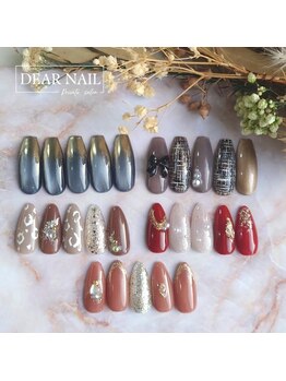 ディアネイル(DEAR NAIL)の写真/【通いやすさ◎定額デザイン￥7500】あなたのお気に入りがきっと見つかる♪人気のマグネットネイルも☆