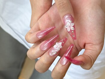 ワンアンドオンリー(One&Only)/ロングネイル クリアピンク