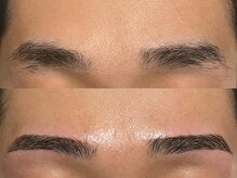 ラヴィ(La'vie)/HBL（眉パーマ）+ワックス男性