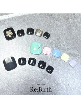 ネイルサロン リバース(Re:Birth)/フット定額スタンダードコース