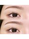 リノバイミラ 柏(Lino by MIRA)の写真/まつ毛に優しい商材を使用し、モチの良さと仕上がりの美しさを両立