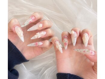 Eclat Nail【エクラネイル】長堀橋駅前店 フィルイン/長さだし/ワンホン/韓国ネイル/ワンホン/ジェルネイル/スカルプ