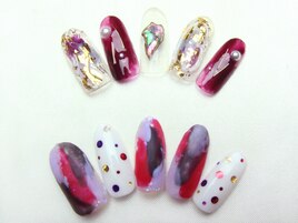 ニュアンスシェルネイル