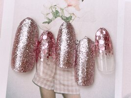 ラメホロネイル￥4980