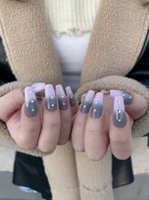 ムーイ 外苑前(mooi.)/pink×gray