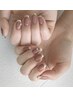 大人かわいい★フレンチ《新規ジェルオフ無料》¥6500