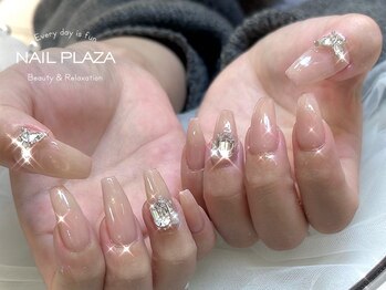 ネイルプラザ 河原町OPA店(NAIL PLAZA)/綺麗めネイル