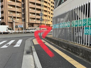 西明石コンディショニング鍼灸整骨院/駅からの道順3