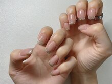 ビューティービースト フォー ネイルアンドアイラッシュ 熊本店(beauty:beast)/ラメ フレンチ