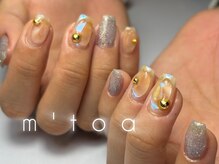 ムートア(m'toa)/定額デザイン/フィルイン