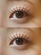 ラビィ アイラッシュ(Raviy Eyelash)の写真/【フラットラッシュコーティング仕上げ100本¥4900】思わずドキドキする可愛い目元にデザインします♪