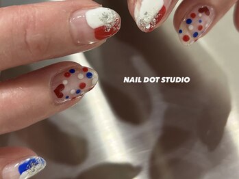 ネイルドットスタジオ 堺筋本町(NAIL DOT STUDIO)/ミャクミャクネイル
