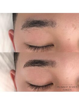 バニーアイズ 銀座店(Bunny eyes GINZA)/メンズアイブロウ