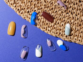 ツメトトノウ/ 2022四季_夏ネイル-鷹乃学習-