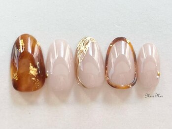 パラジェル認定サロン メールメール 池袋店(MereMer)/べっこうネイル