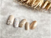 ヴィガー アンド ルックス 白金 目黒(Vigor&Looks)/花　ミラー　キラキラ　シェル