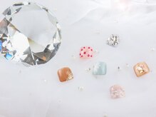 リアンカ(LIANCA)/フット親指2本アート